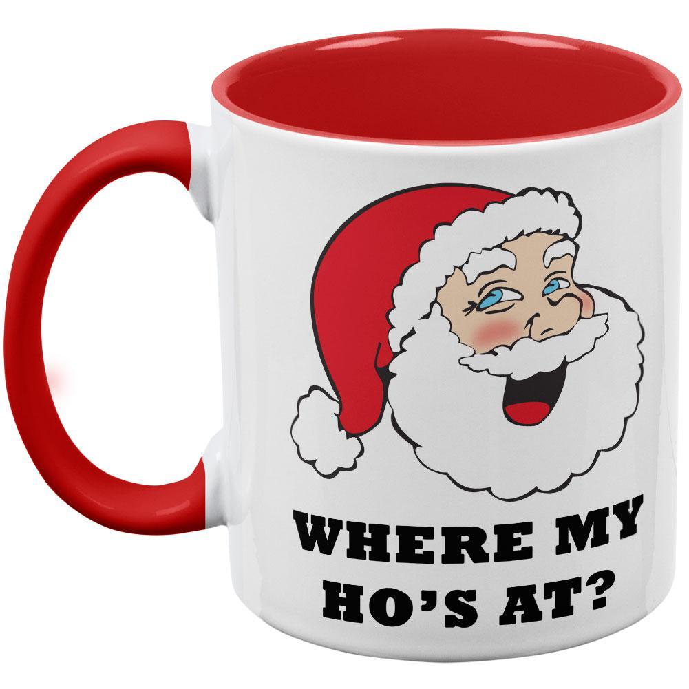 Christmas Stockings Ceramic Mug with Red Interior Festive Christmas Xm -  One Holiday Way