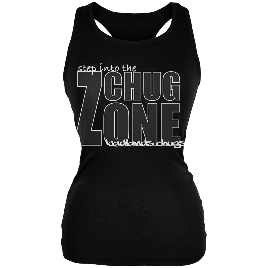  Step into the Chug Zone Bubble Junior's Tank Top