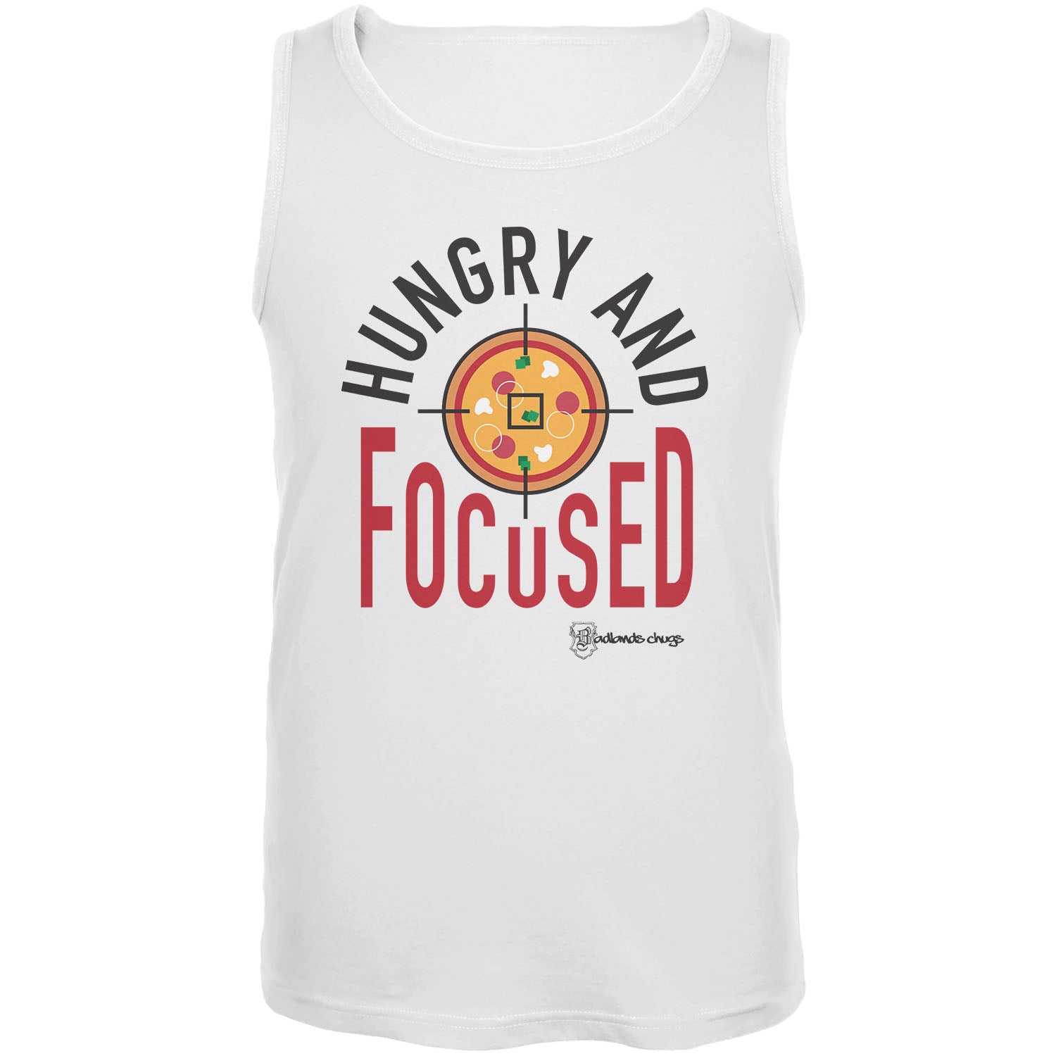  Hungry and Focused Men's Tank Top
