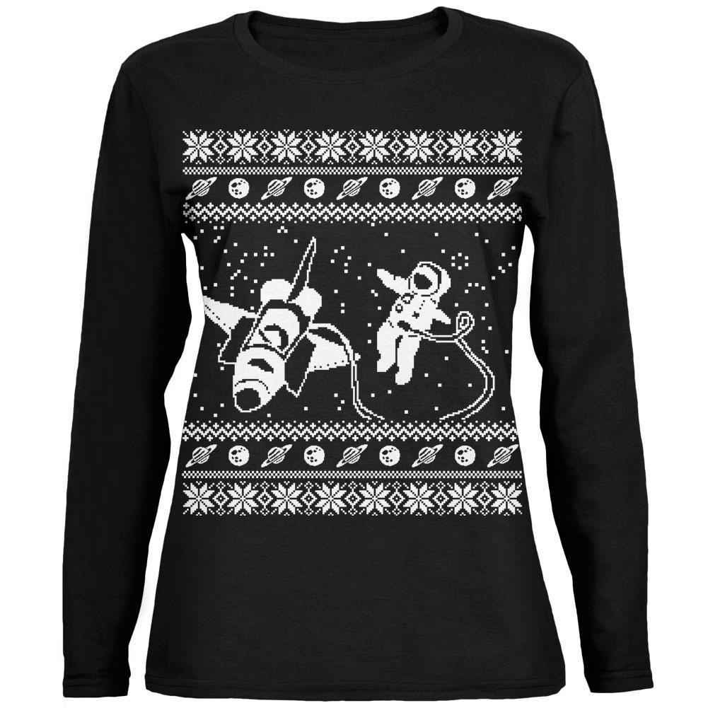Ugly Christmas Party Unisex Ugly Christmas Sweater Space X Mas-XL 
