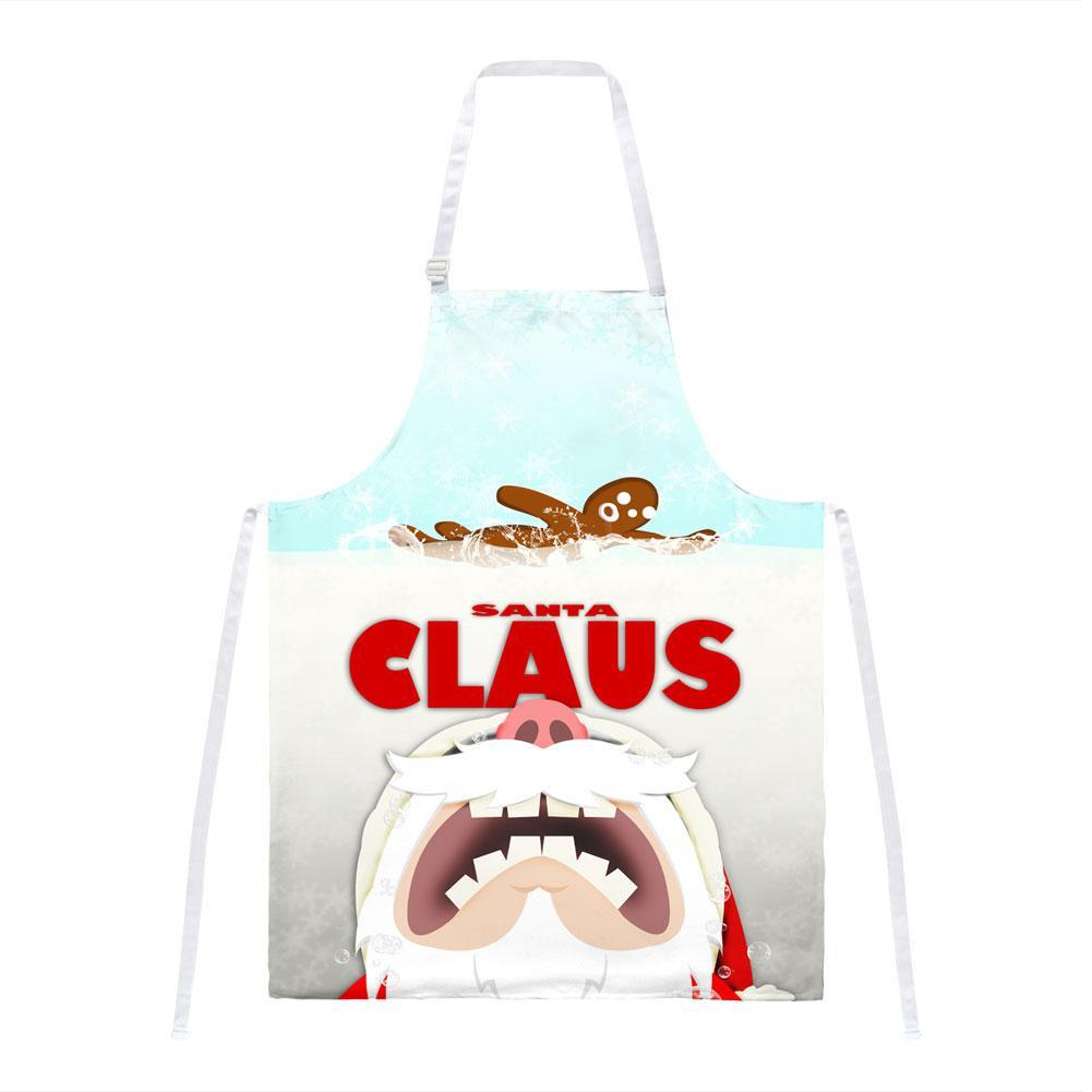 Christmas Santa Jaws Claus Horror All Over Apron