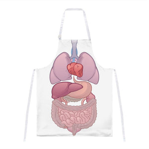 Halloween Internal Organs Costume All Over Apron