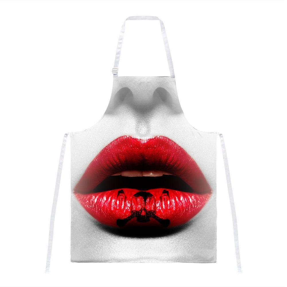 Halloween Kiss of Death All Over Apron