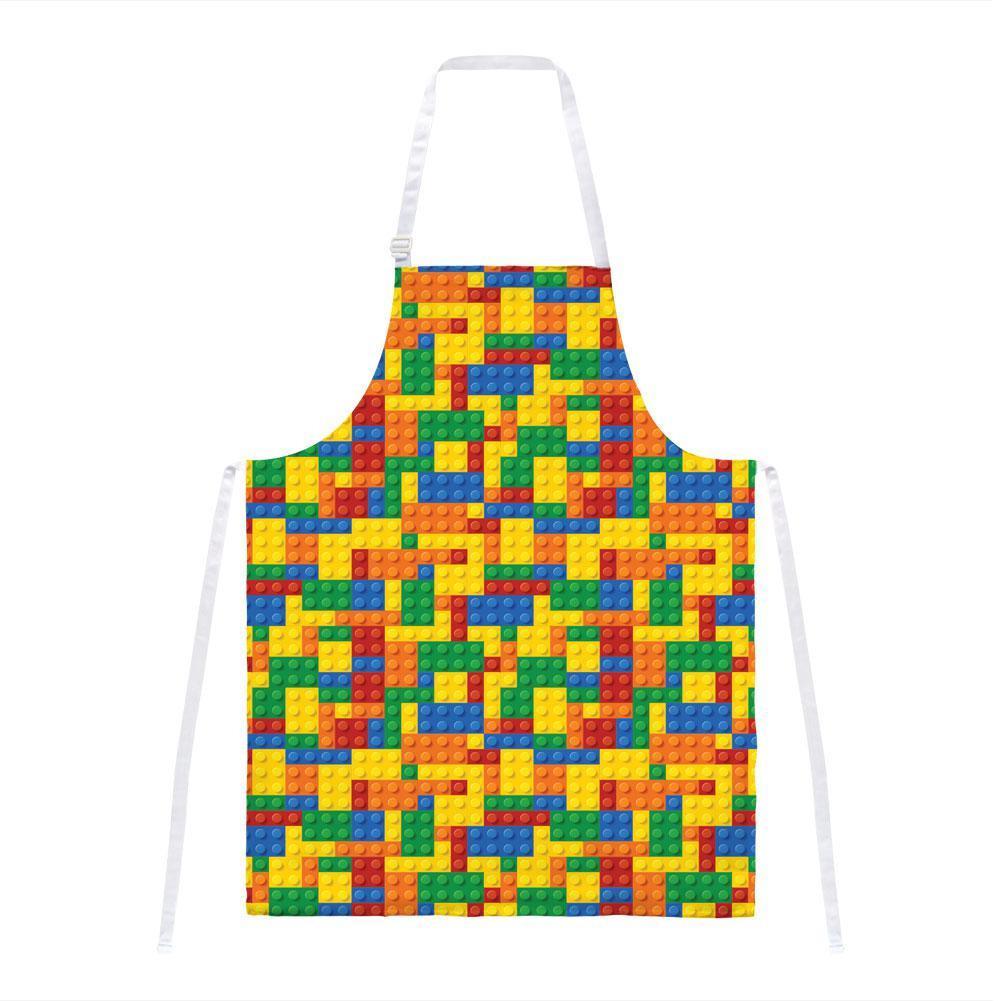 Halloween Building Blocks Costume All Over Apron