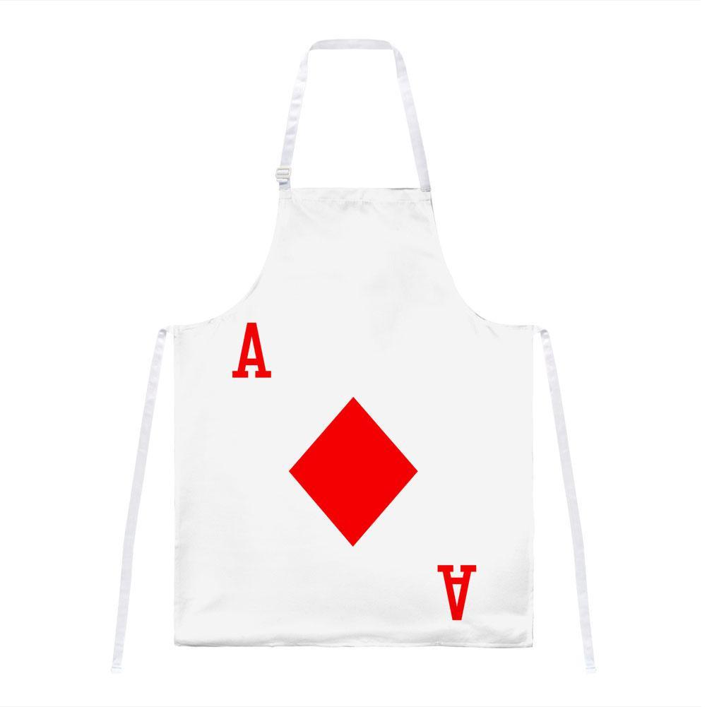 Halloween Ace of Diamonds Card Soldier Costume All Over Apron
