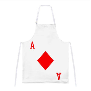 Halloween Ace of Diamonds Card Soldier Costume All Over Apron