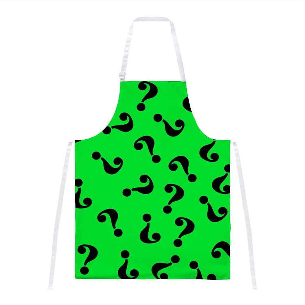 Halloween Riddle Me This Costume All Over Apron