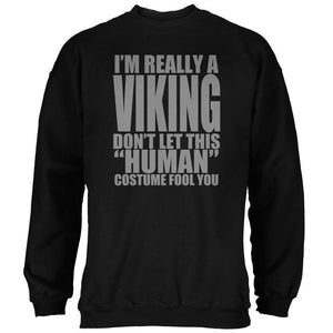 Halloween Human Viking Costume Mens Sweatshirt
