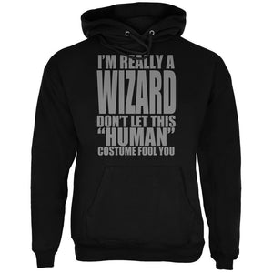 Halloween Human Wizard Costume Mens Hoodie