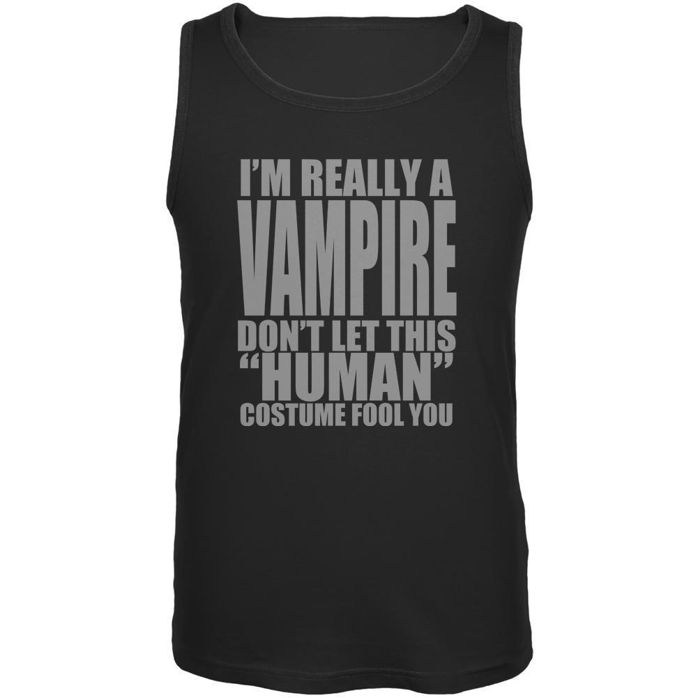 Halloween Human Vampire Costume Mens Tank Top