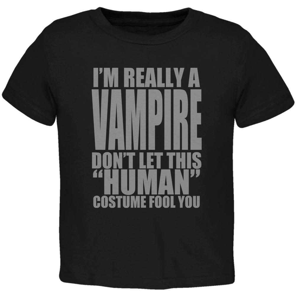 Halloween Human Vampire Costume Toddler T Shirt