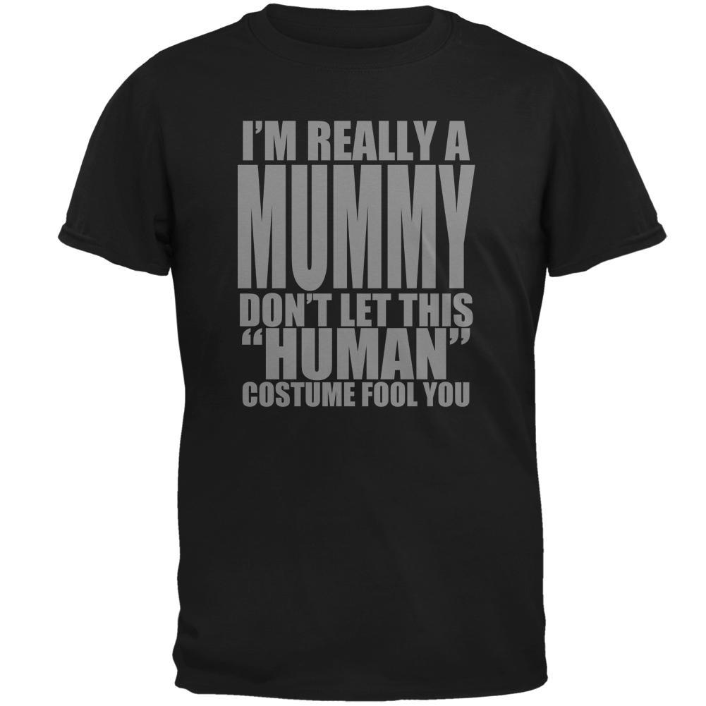 Halloween Human Mummy Costume Mens T Shirt