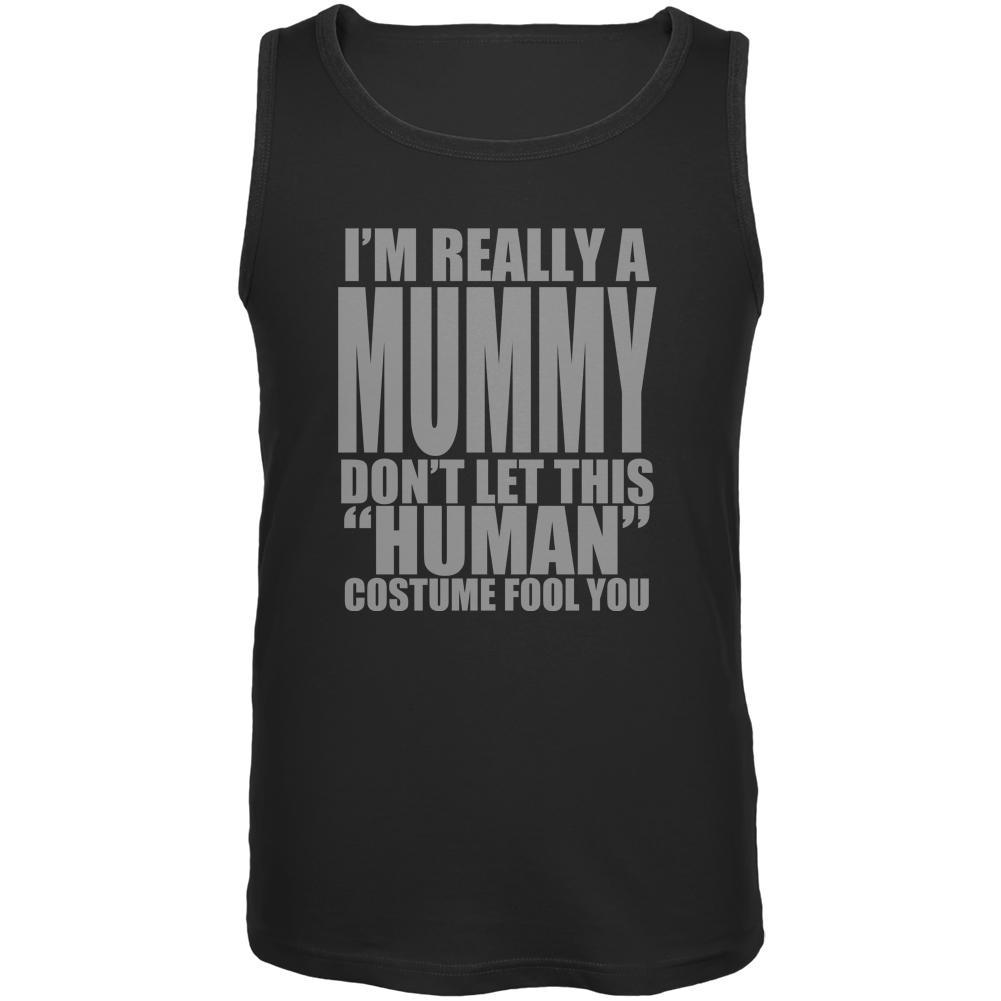 Halloween Human Mummy Costume Mens Tank Top