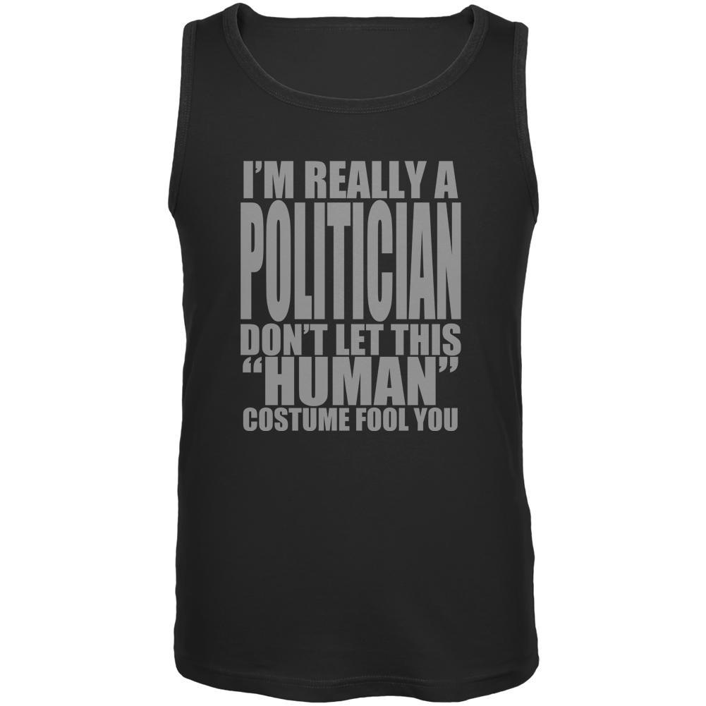 Halloween Human Politician Costume Mens Tank Top