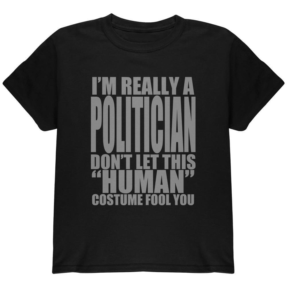 Halloween Human Politician Costume Youth T Shirt