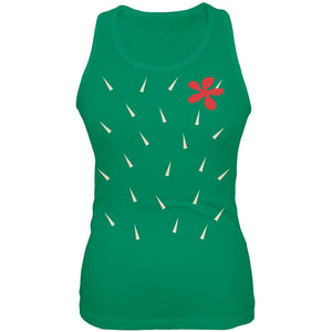 Halloween Cactus Costume Juniors Soft Tank Top