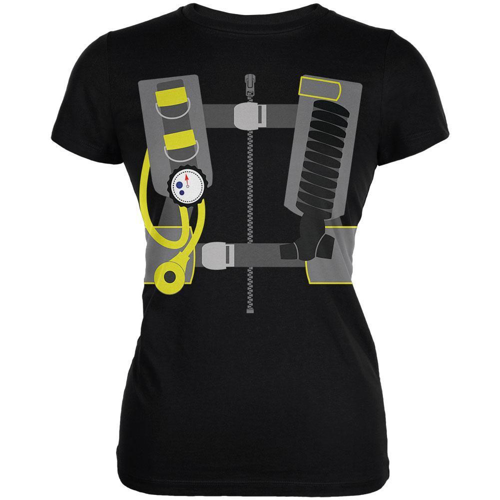 Halloween - Scuba Diver Costume Juniors Soft T Shirt