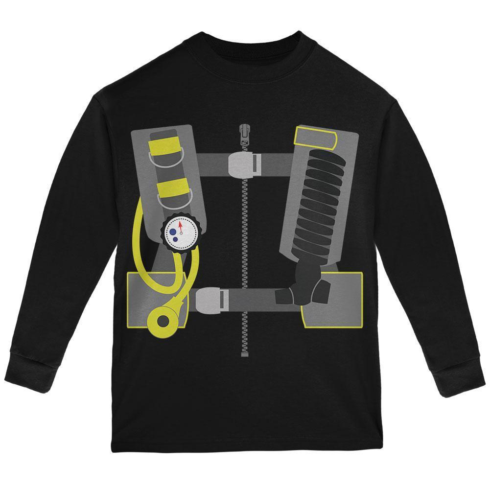 Halloween - Scuba Diver Costume Youth Long Sleeve T Shirt