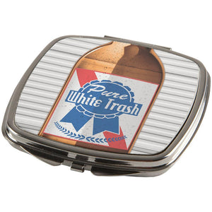 Halloween Pure White Trash Beer Compact