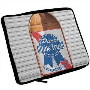 Halloween Pure White Trash Beer iPad Tablet Sleeve