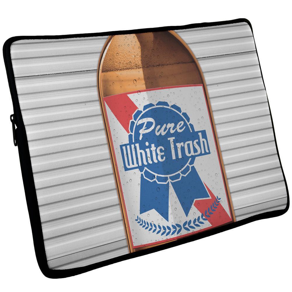 Halloween Pure White Trash Beer Laptop Sleeve 17 inch