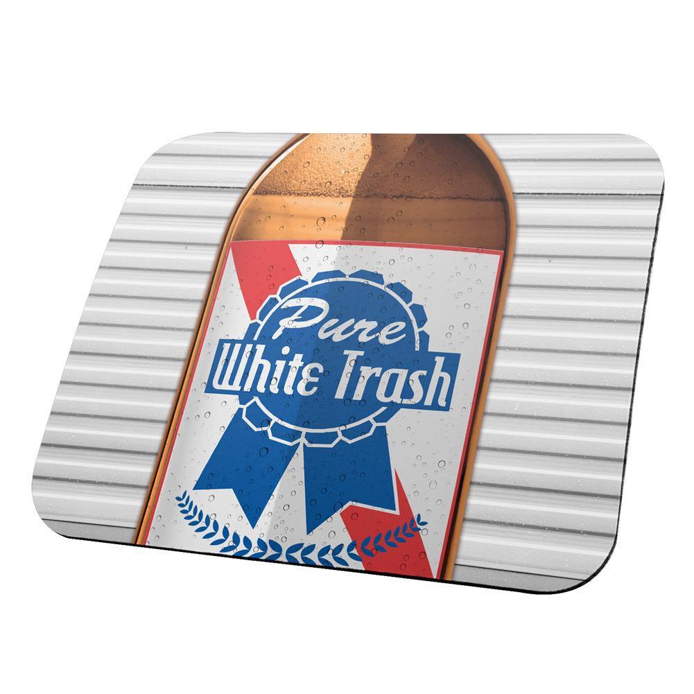 Halloween Pure White Trash Beer All Over Mouse Pad