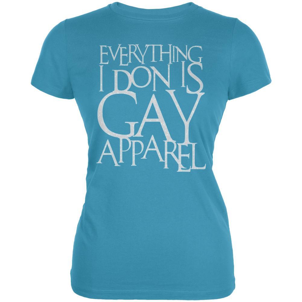 Christmas Everything I Don Is Gay Apparel Funny Juniors Soft T Shirt