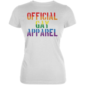 Christmas Official Gay Apparel Juniors Soft T Shirt