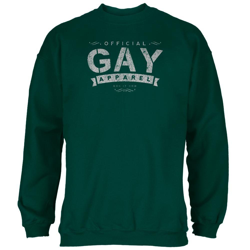 Christmas Official Gay Apparel Vintage Retro Funny Mens Sweatshirt