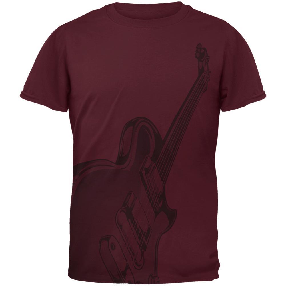 Electric Air Guitar Funny Costume Mens T Shirt