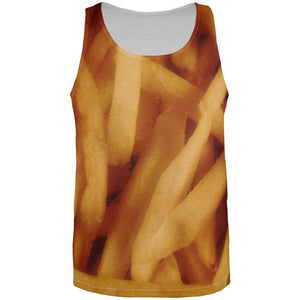 Fast Food Golden French Fries Costume All Over Mens Tank Top