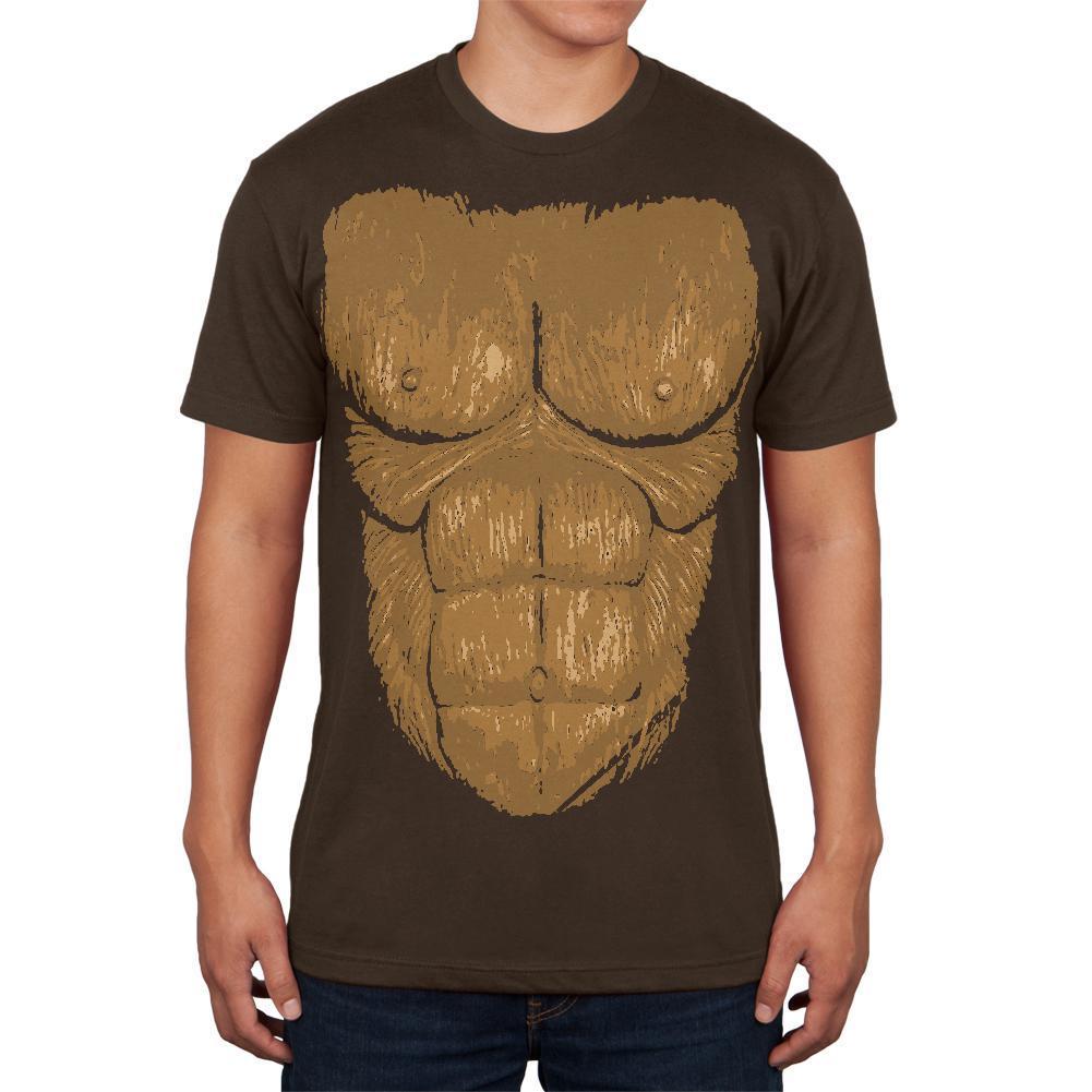 Halloween Sasquatch Bigfoot Costume Mens T Shirt