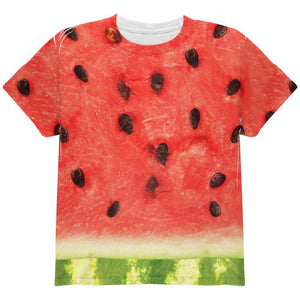Watermelon Costume Halloween All Over Youth T Shirt
