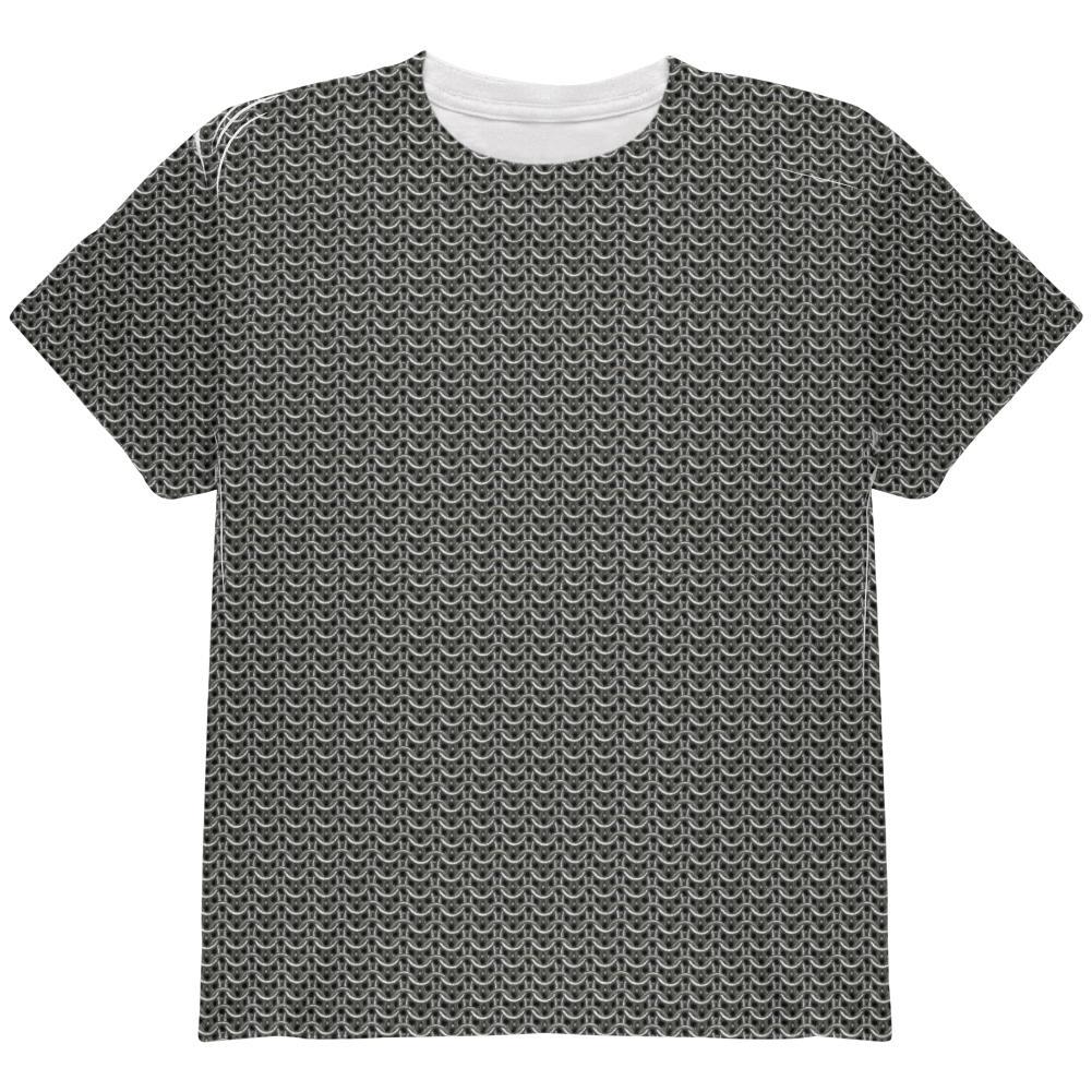 Halloween Chainmail Costume All Over Youth T Shirt