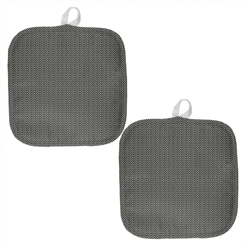 Chainmail All Over Pot Holder (Set of 2)