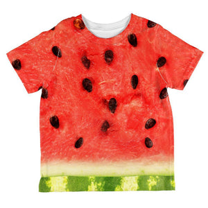 Halloween Watermelon Costume All Over Toddler T Shirt
