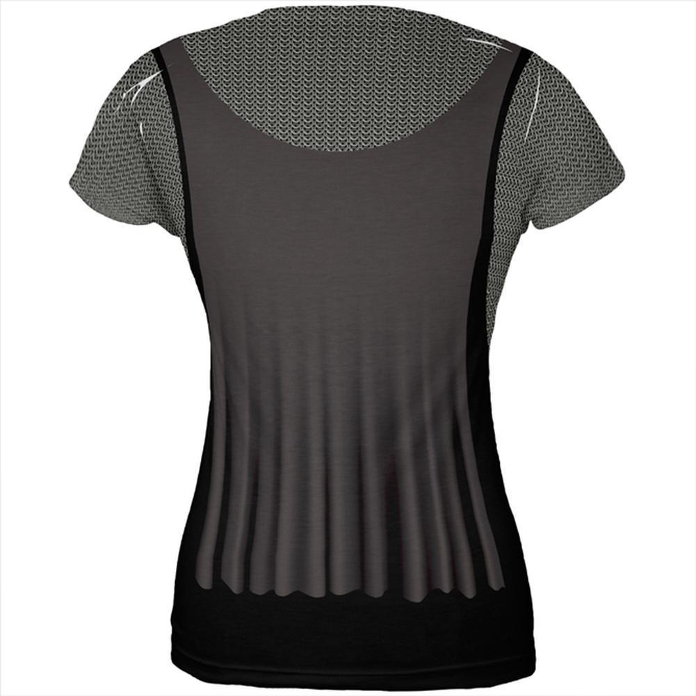 Halloween Knights Hospitaller Armor Costume All Over Juniors T Shirt