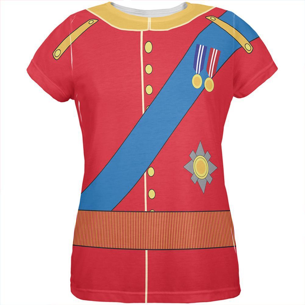 Halloween Prince Charming William Costume All Over Womens T Shirt