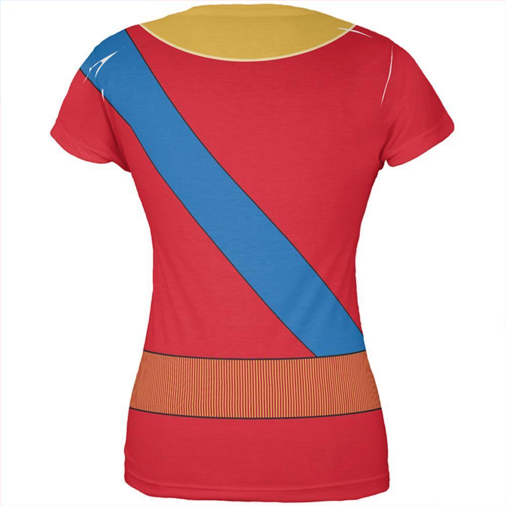 Halloween Prince Charming William Costume All Over Juniors T Shirt