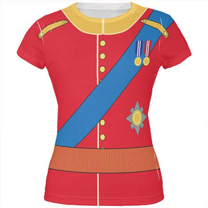 Halloween Prince Charming William Costume All Over Juniors T Shirt