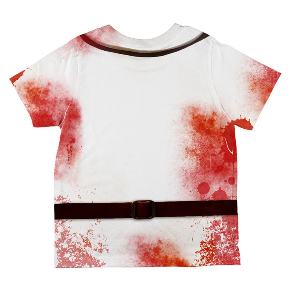 Halloween Chainsaw Massacre All Over Toddler T Shirt
