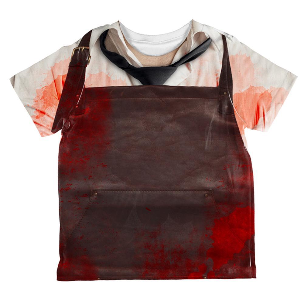 Halloween Chainsaw Massacre All Over Toddler T Shirt