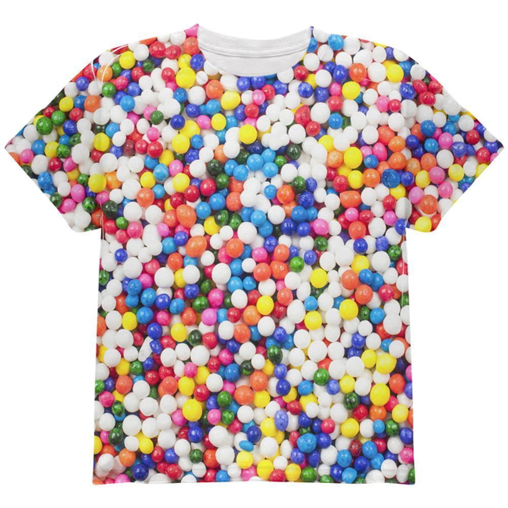 Halloween Sprinkles All Over Youth T Shirt