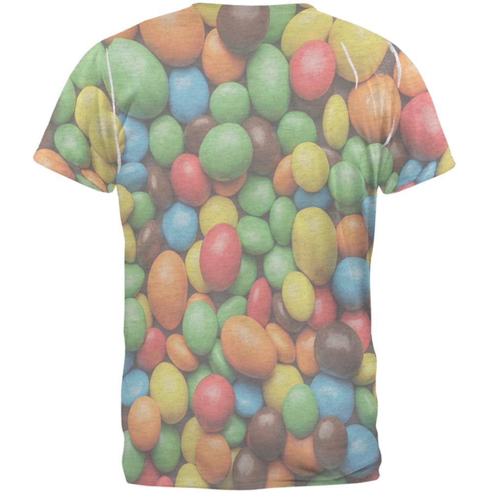 Halloween Candy Coated Chocolate Mens T Shirt