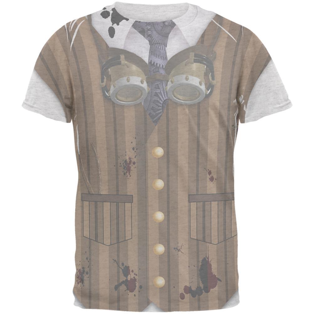 Halloween Steam Punk Engineer Costume Mens T Shirt