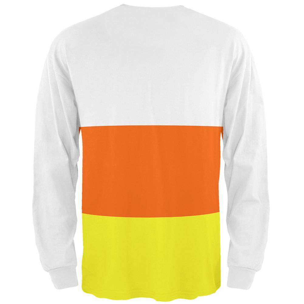 Halloween Candy Corn Costume All Over Mens Long Sleeve T Shirt