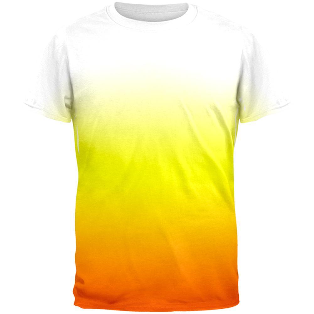 Halloween Candy Corn Ombre Costume All Over Mens T Shirt