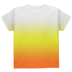 Halloween Candy Corn Ombre Costume All Over Youth T Shirt