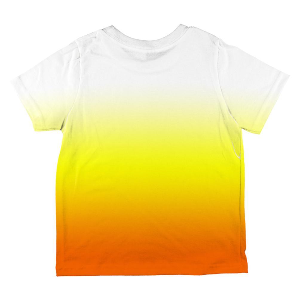Halloween Candy Corn Ombre Costume All Over Toddler T Shirt