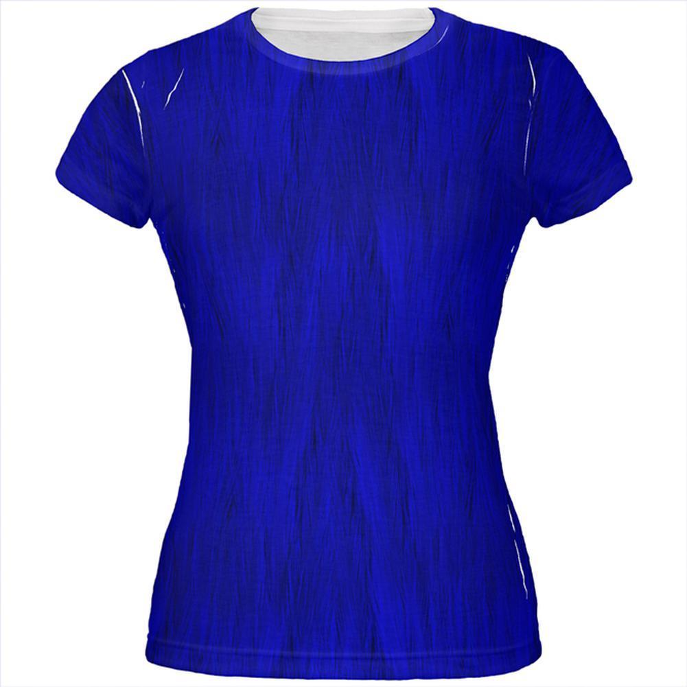Halloween Peacock Feathers Costume All Over Juniors T Shirt